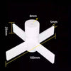 PTFE Stirring propeller with 4 blades, for Ø 8 mm shaft Laborxing