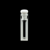 Cuvette de largeur étroite en quartz UV avec bouchons en PTFE, 2 fenêtres transparentes Laborxing