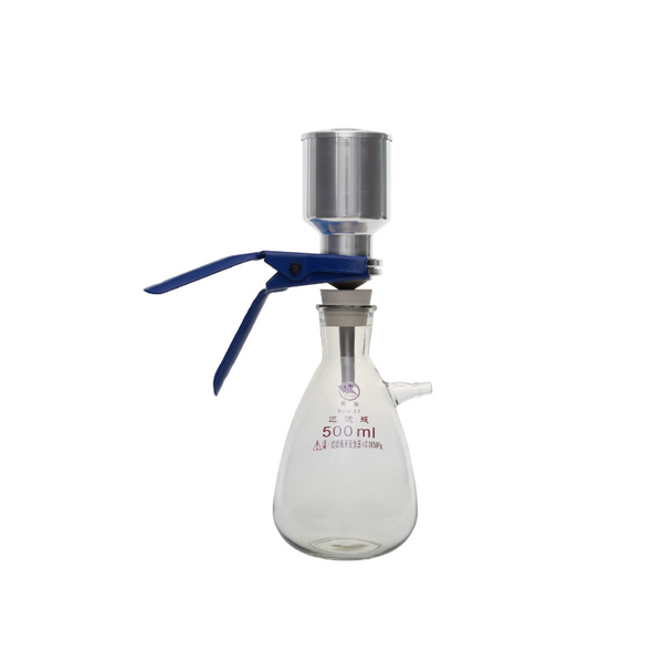 Kit de filtración al vacío con vaso de filtro de acero inoxidable para membrana de 50 mm, de 250 ml a 2500 ml (Copia) Laborxing