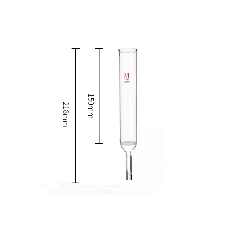Single Solid-phase peptide synthesis reactor with frit G2, capacity 50 ml to 2,000 ml