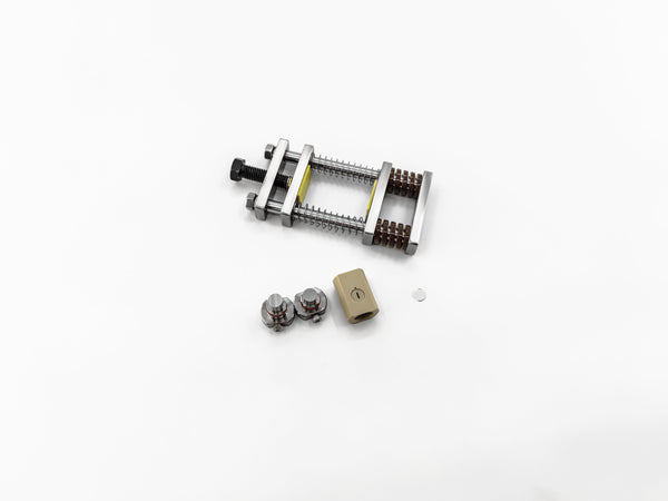 End face Raman testing cell for solid-state battery, Model GT16 Laborxing