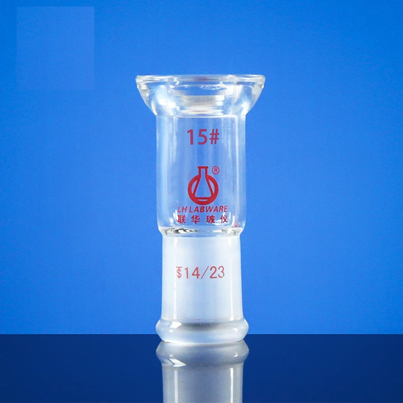 Schlenk transition adapter, #15 o-ring joint to glass joint socket