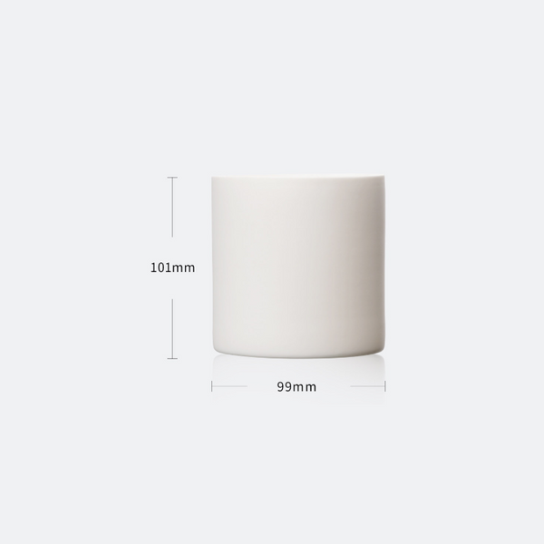 Cylindrical alundum crucible, capacity 5 to 1.000 ml Laborxing