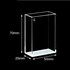 Optical glass macro volume cuvette ,double lightpath 21/46 mm Laborxing