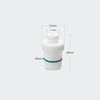 PTFE stirrer bearing adapter with sealing ring, for 7 mm stirrer Laborxing