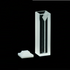 IR quartz micro cuvette with PTFE lid, lightpath 10 mm, 2 clear windows Laborxing
