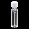 UV quartz semi-micro cuvette with screw cap , lightpath 10 mm, 4 clear windows