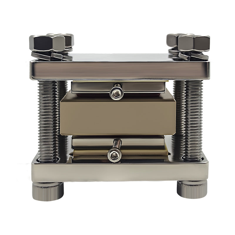 Pressure jig and square testing cell kit for solid-state battery, Mode ...