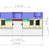 Raman testing cell for solid-state battery, Model GT06 Laborxing