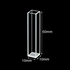 UV quartz macro cuvettes,4 clear windows,lightpath 8 mm Laborxing