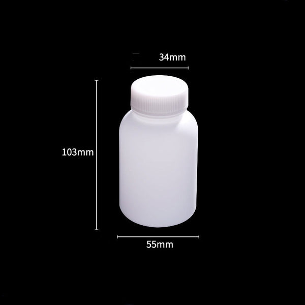 Wide mouth bottles with screw cap, Plastic PE, capacity 50 ml to 2.000 ml Laborxing