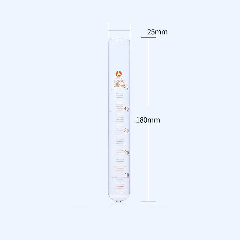 Graduated Tube Grading 10 pcs/pack, glass test tube, graduated | Laborxing