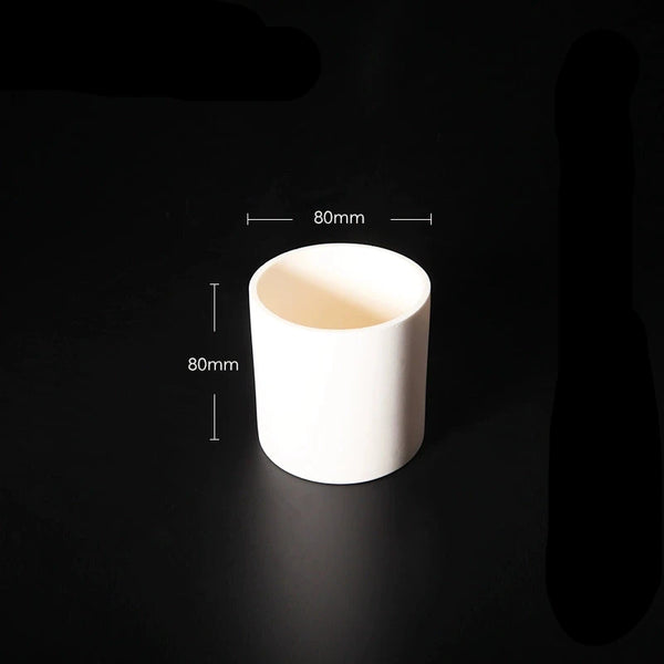 Crisol cilíndrico de alundum, capacidad de 5 a 1.000 ml Laborxing