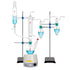 Lieb-Zacherl-apparatus, determination of free SO2 Laborxing