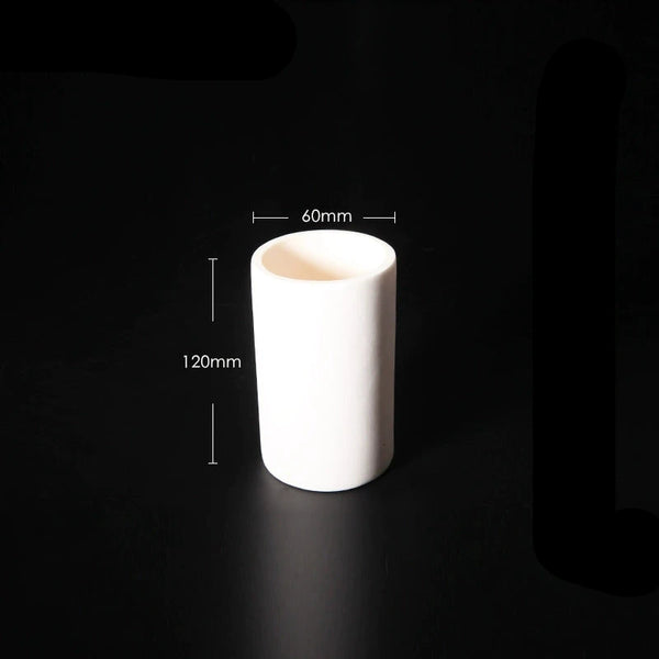Crisol cilíndrico de alundum, capacidad de 5 a 1.000 ml Laborxing