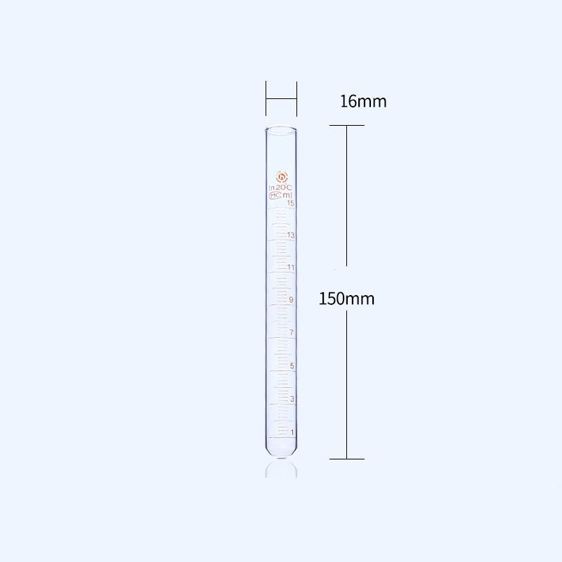Graduated Tube Grading 10 pcs/pack, glass test tube, graduated | Laborxing