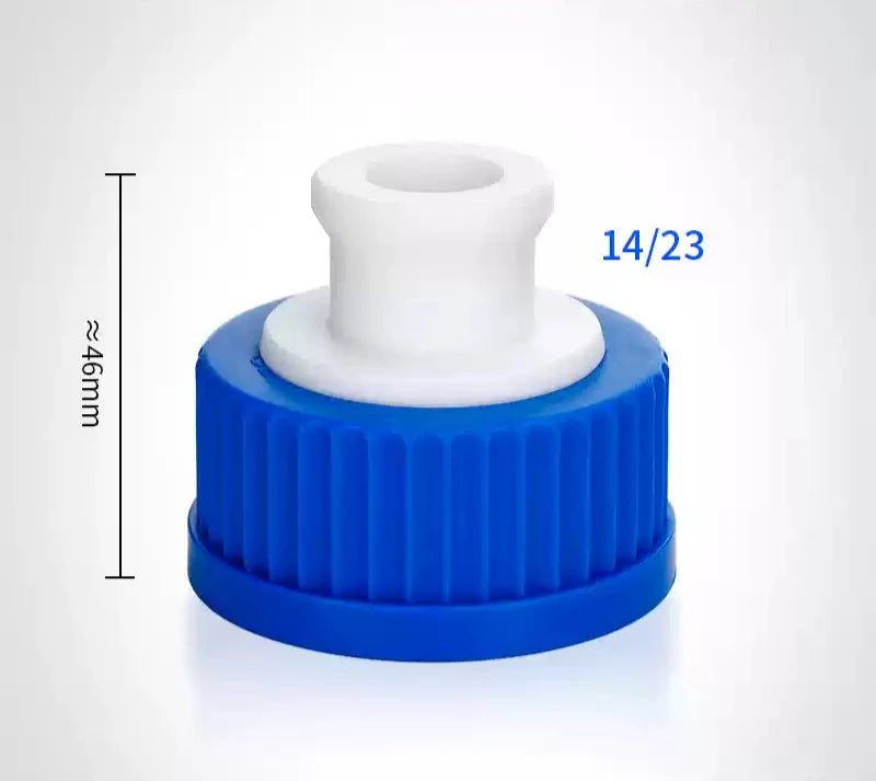 Gl45 Thread GL45 Screw cap with PTFE joint adapter | Laborxing