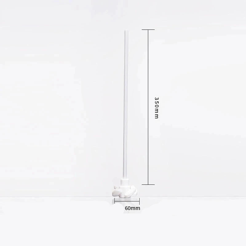 PTFE stirring screw propeller, 4-winged, length 350 mm