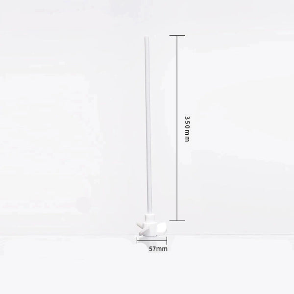 Hélice agitadora de PTFE, 4 aspas, longitud 350 mm Laborxing