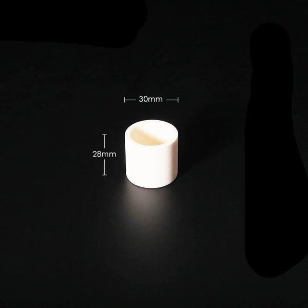 Crisol cilíndrico de alundum, capacidad de 5 a 1.000 ml Laborxing