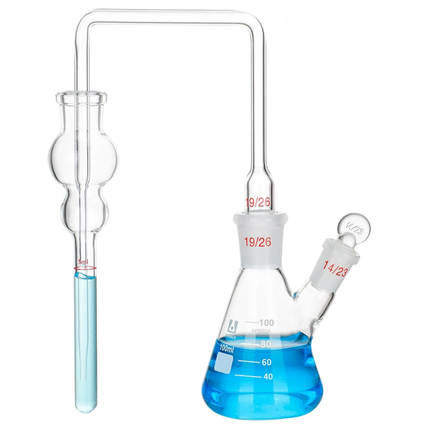 Apparat zur Bestimmung des Gehaltes an Neutralölen und Pyridinbasen in Phenolprodukten Laborxing
