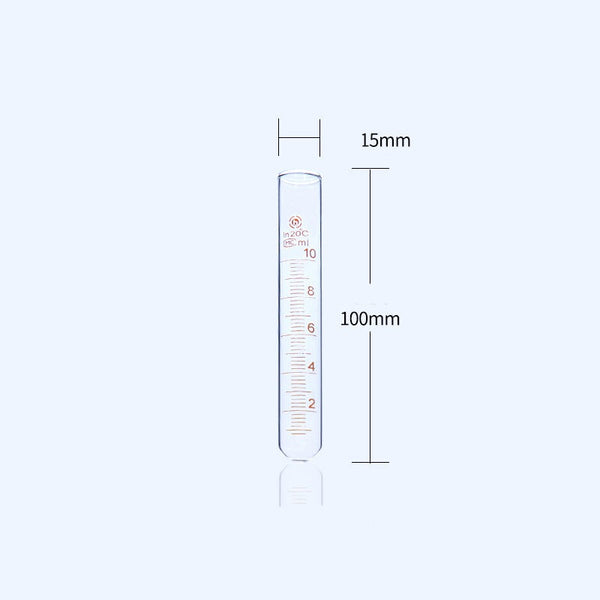 10 pcs/pack, glass tube, graduated Laborxing