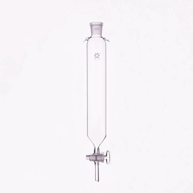 Chromatography column with glass stopcock and joint, without frit