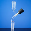 Schlenk vacuum valve adapter with glass joint Laborxing