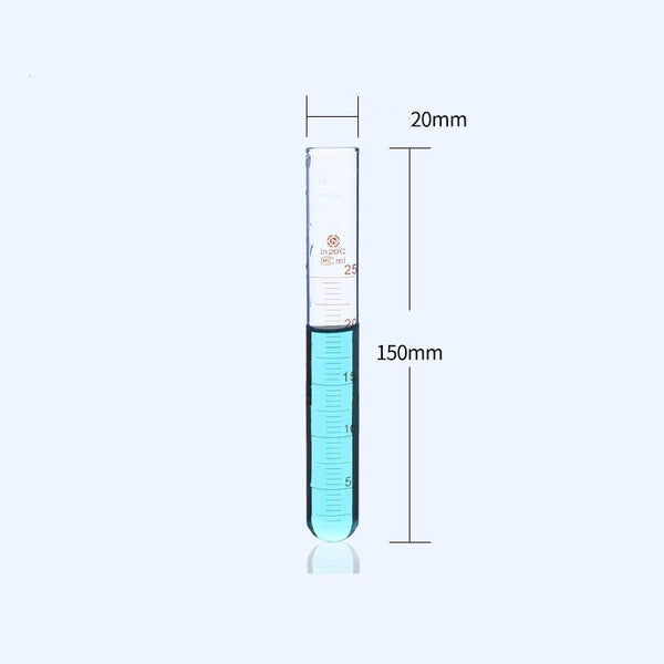 10 pcs/pack, glass tube, graduated Laborxing