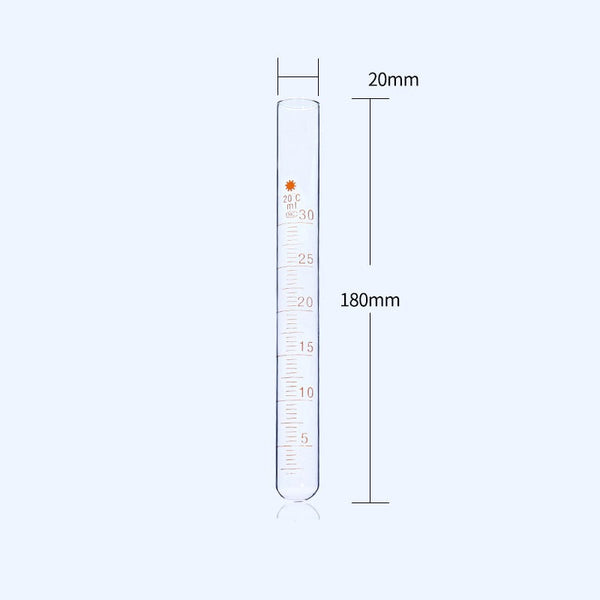 10 pcs/pack, glass tube, graduated Laborxing