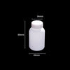 Wide mouth bottles with screw cap, Plastic PE, capacity 50 ml to 2.000 ml Laborxing