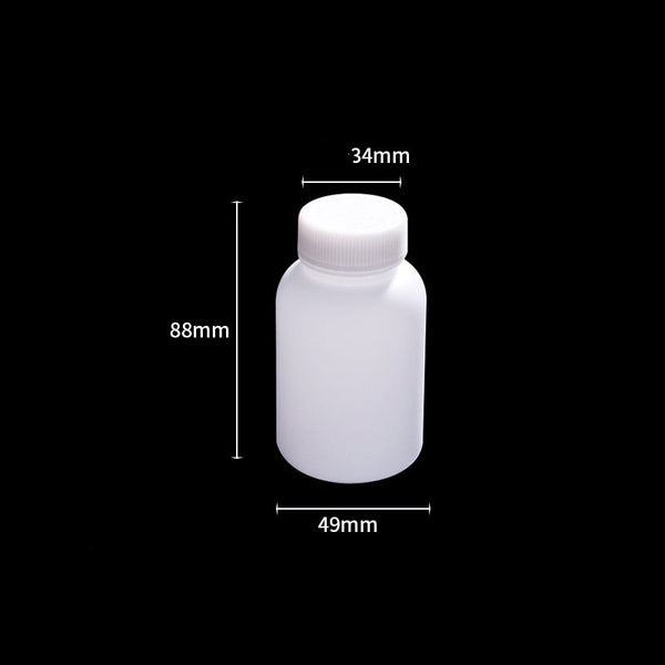 Wide mouth bottles with screw cap, Plastic PE, capacity 50 ml to 2.000 ml Laborxing