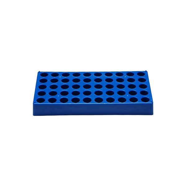 Soporte de 40 ranuras para viales de muestra de 10 ml, plástico PP Laborxing