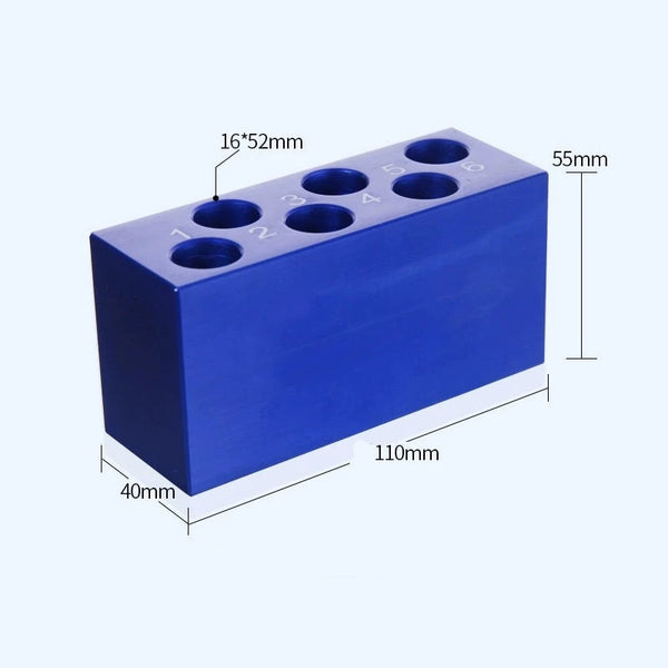 Rack de refroidissement en aluminium pour flacons de 0.2 ml à 50 ml Laborxing