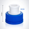 Tapón de rosca GL45 con adaptador de junta de PTFE Laborxing