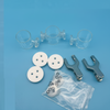 Triple chamber H-cell membrane electrochemical reactor, capacity 30 to 500 ml Laborxing