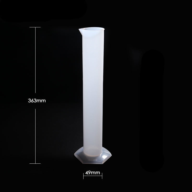 Measuring cylinders with base and spout, Plastic PP, 10 ml to 2.000 ml