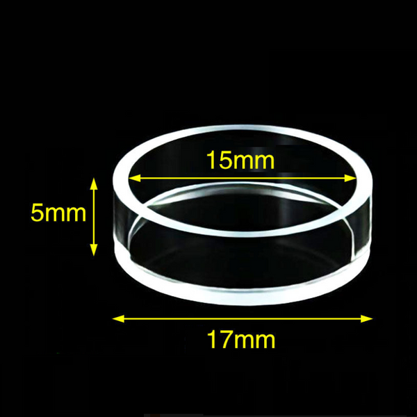 UV-Quarz-Makrozylinderküvette mit Deckel, Durchmesser 17 mm, Laborxing