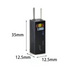 UV quartz sub-micro tablet dissolution cell with stainless steel tubing,lightpath 10 mm