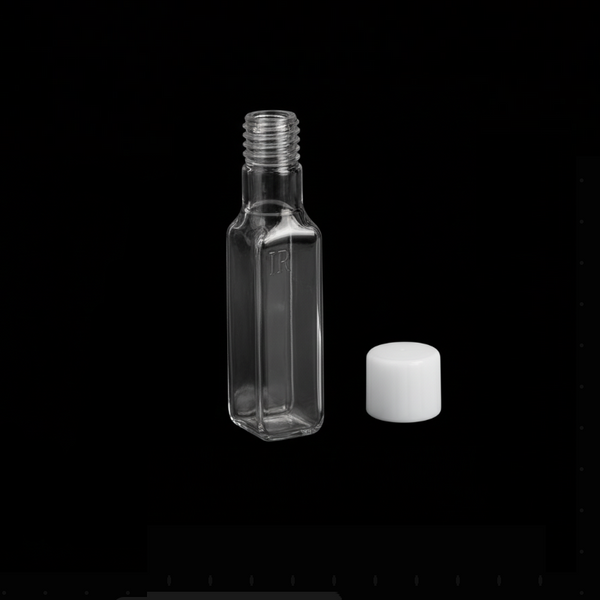 IR-Quarzküvetten mit PTFE-Schraubverschluss, Schichtdicke 10 mm, Laborxing