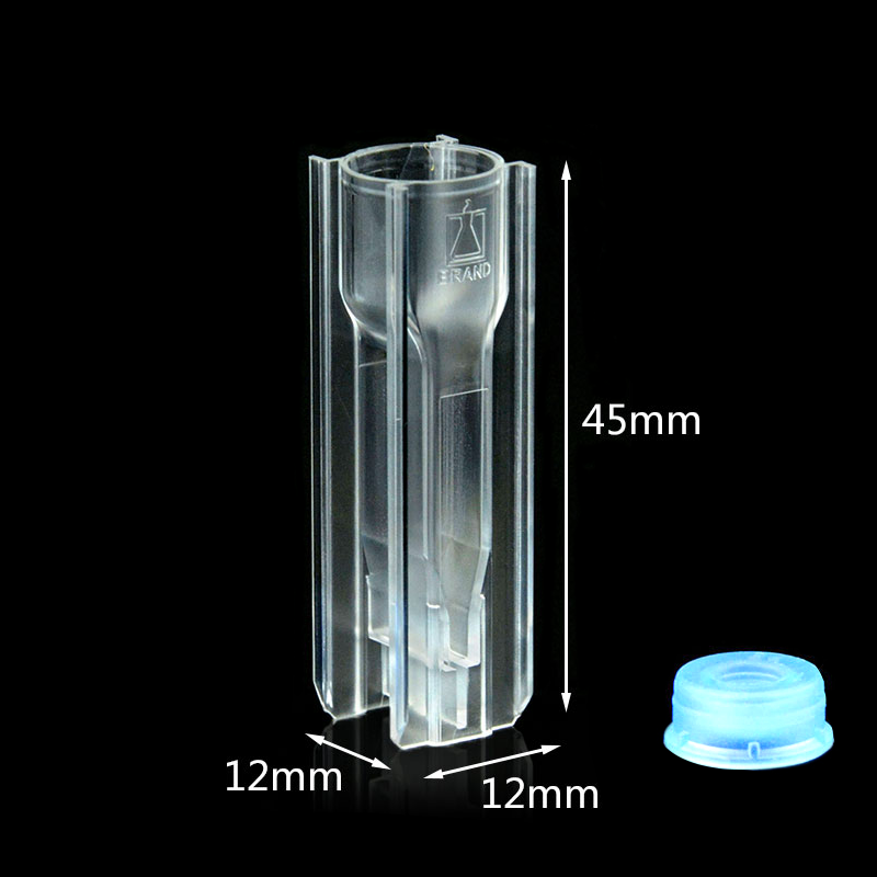 UV plastic disposable submicro cuvettes , lightpath 10 mm Laborxing