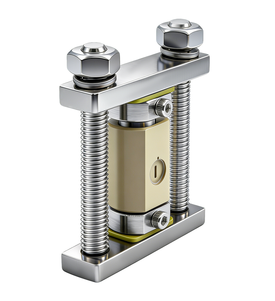 Raman testing cell for solid-state battery, Model GT06