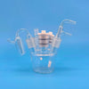 Kit de celda electroquímica de camisa simple, capacidad de 50 a 500 ml Laborxing