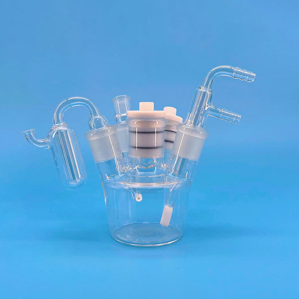 Kit de celda electroquímica de camisa simple, capacidad de 50 a 500 ml Laborxing