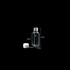 IR quartz short cuvettes with PTFE screw cap,lengthpath 10 mm Laborxing