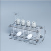 Dual chamber cube-shaped reactor for microbial fuel cell (MFC), capacity 4 x 14 ml each singel chamber Laborxing