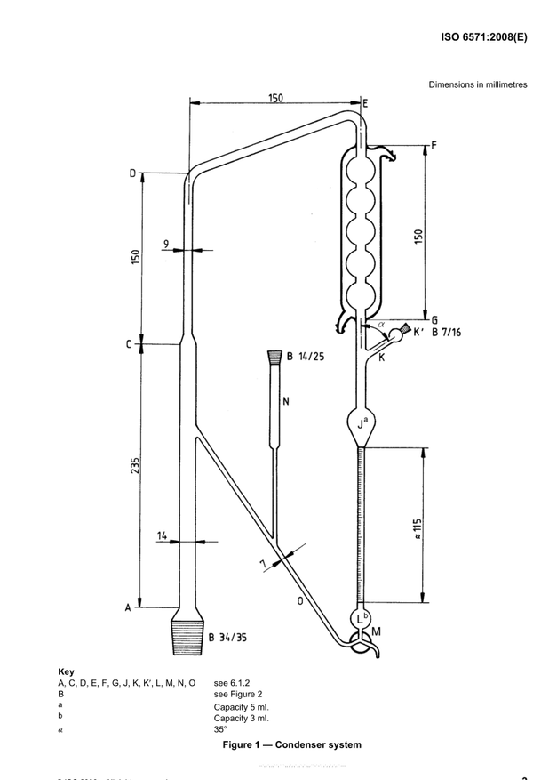 Apparecchio per la determinazione del contenuto di olio volatile sec. secondo DIN EN ISO 6571 Laborxing