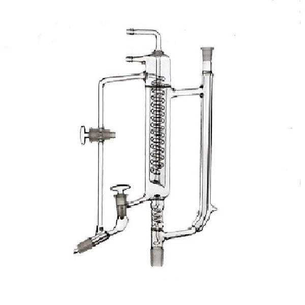 Cabeça de destilação de refluxo com espiral Dimroth Laborxing