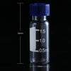 100 pezzi/confezione, fiale per campioni con filettatura e tappo a vite, da 2 ml a 4 ml Laborxing