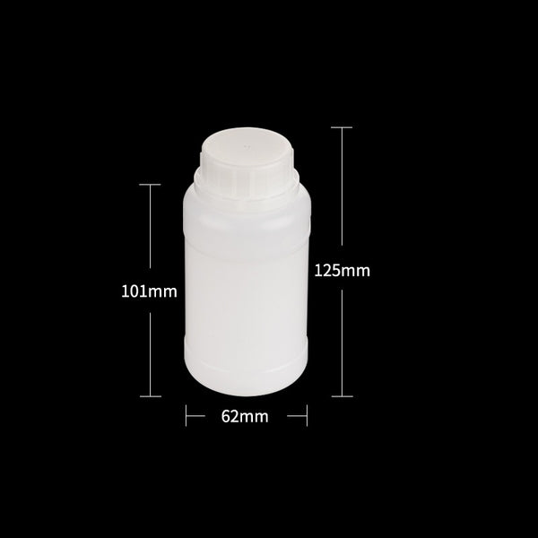 Enghalsflaschen, Kunststoff HDPE, halbtransparent, Fassungsvermögen 250 ml bis 1.000 ml Laborxing